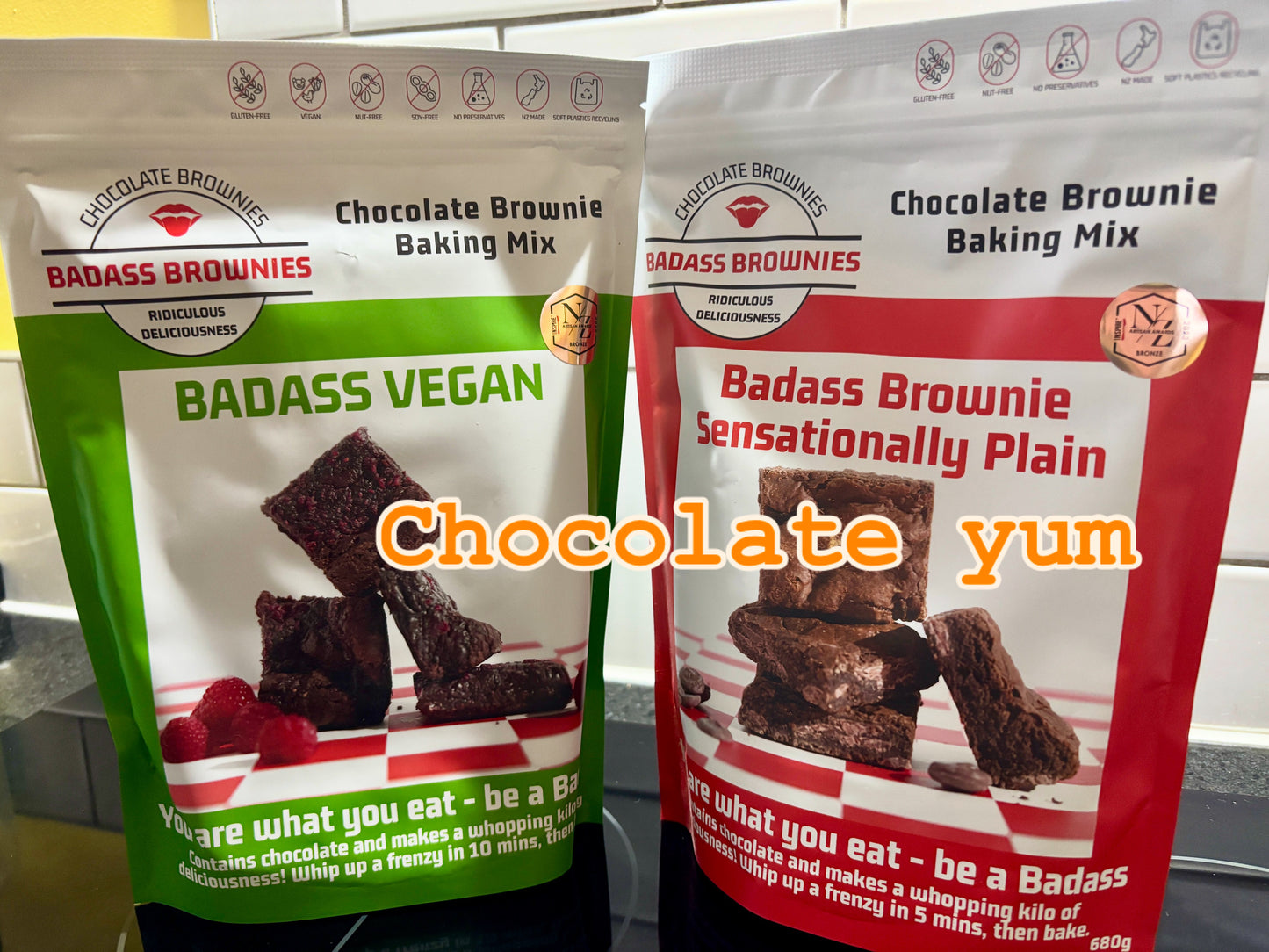 Brownie bakes