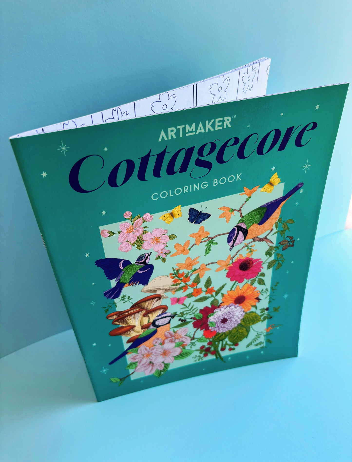 Hot chocolate colouring delight